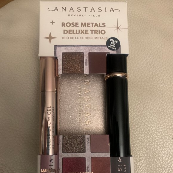 NEW Anastasia Beverly Hills Rose Metals Deluxe Trio